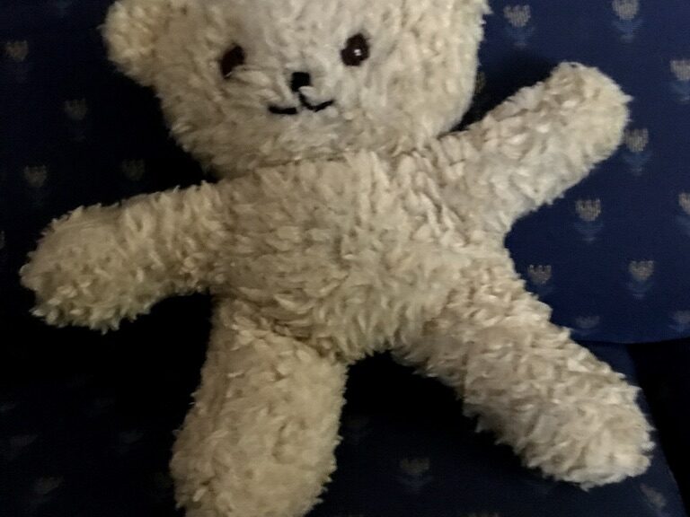 Teddy von 100jähr. Diakonisse genäht