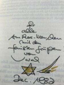 Weihnachtskarte von S. K.