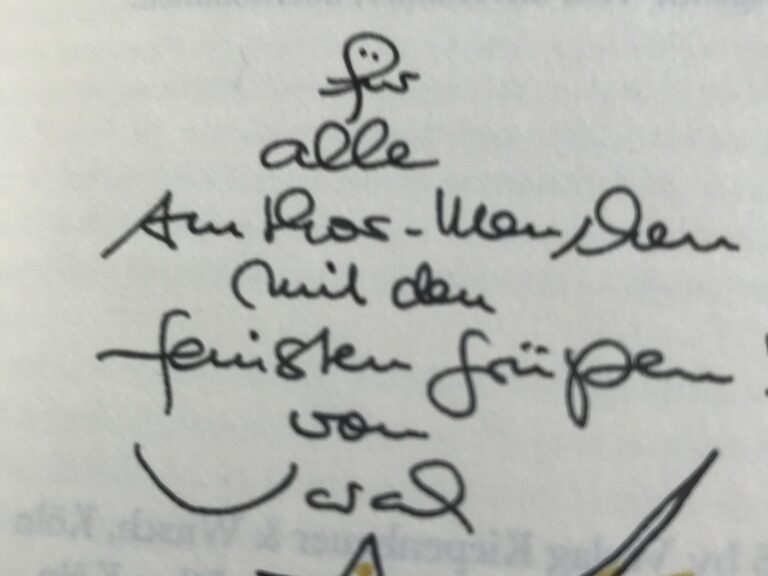 Weihnachtskarte von S. K.