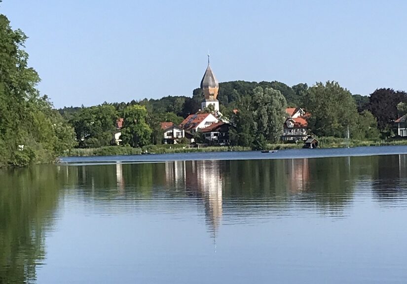 Blick auf den Wesslinger See